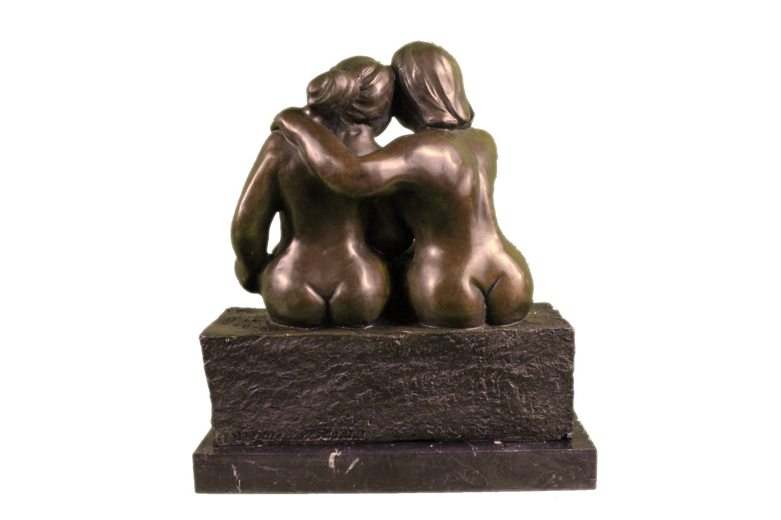 Handcrafted bronze sculpture SALE Nude Sensual Art Abstract Figurative Botero