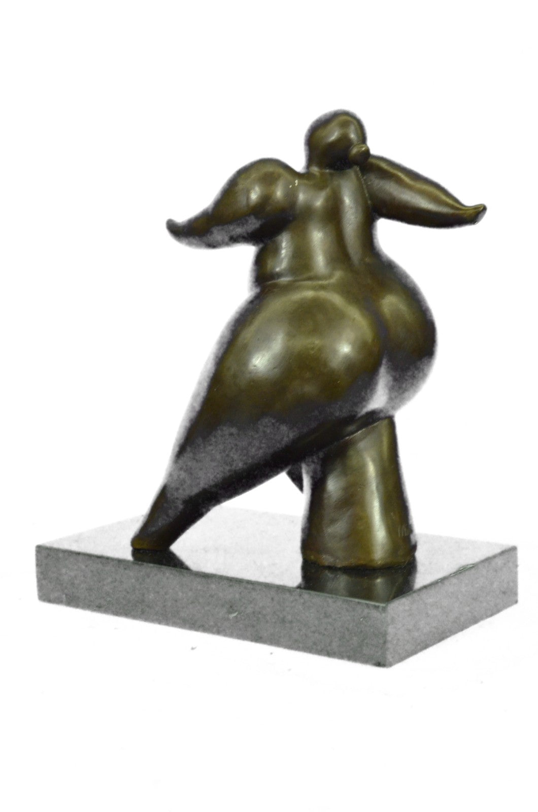 Handcrafted bronze sculpture SALE Milo Signed Woman Abstract *
