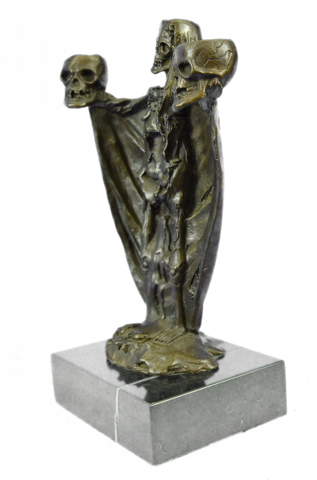 Handcrafted bronze sculpture SALE Gothic Artist French Patoue Original Signed