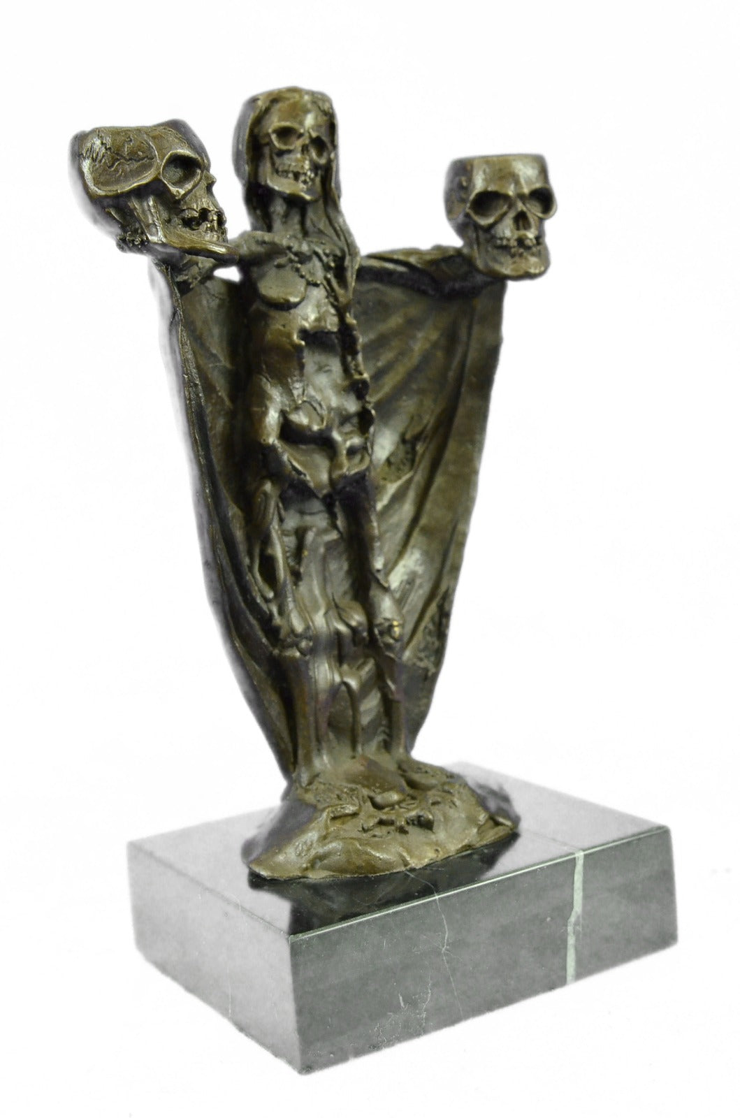 Handcrafted bronze sculpture SALE Gothic Artist French Patoue Original Signed