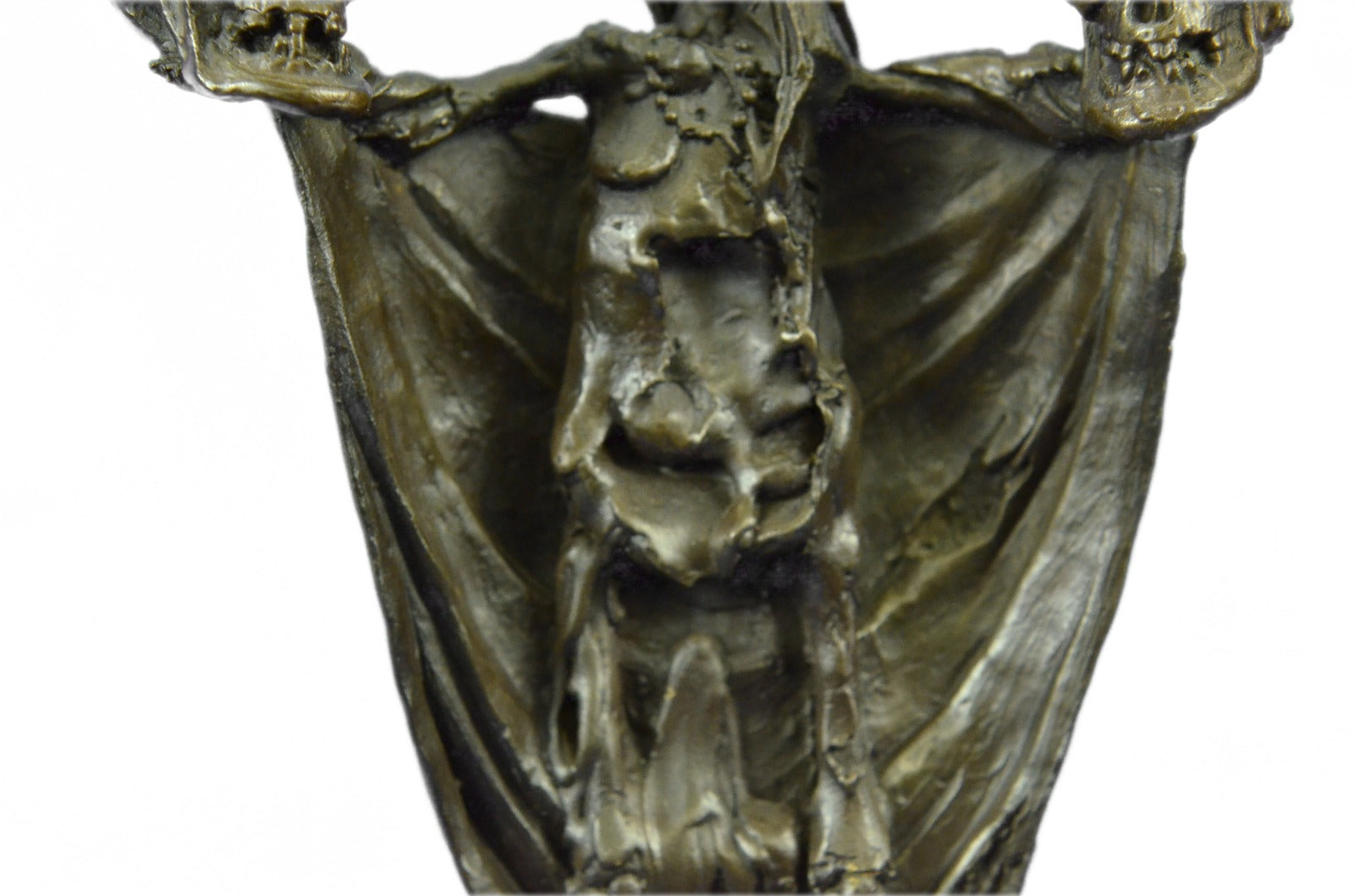 Handcrafted bronze sculpture SALE Gothic Artist French Patoue Original Signed