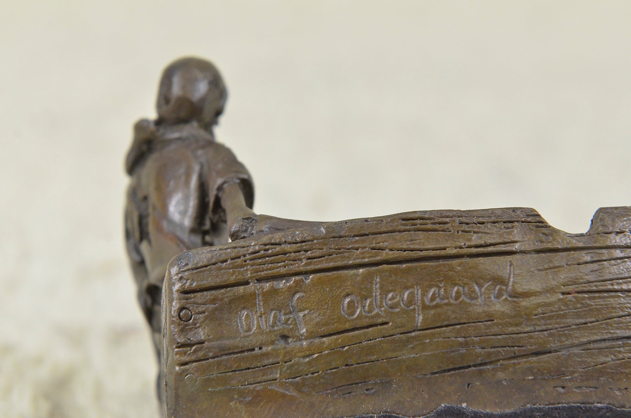 OLD Vintage bronze brass metal tray ashtray Skull girl woman Nude female Gift