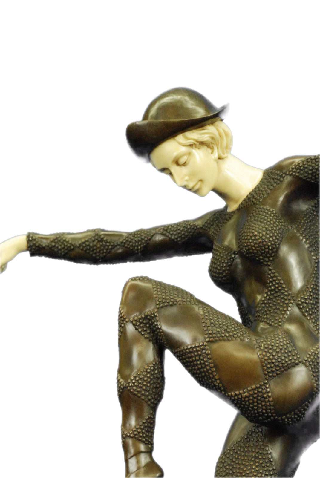 Bronze Sculpture Hand Made Statue Dancers Lovely Dancer Figurine By Chiparus