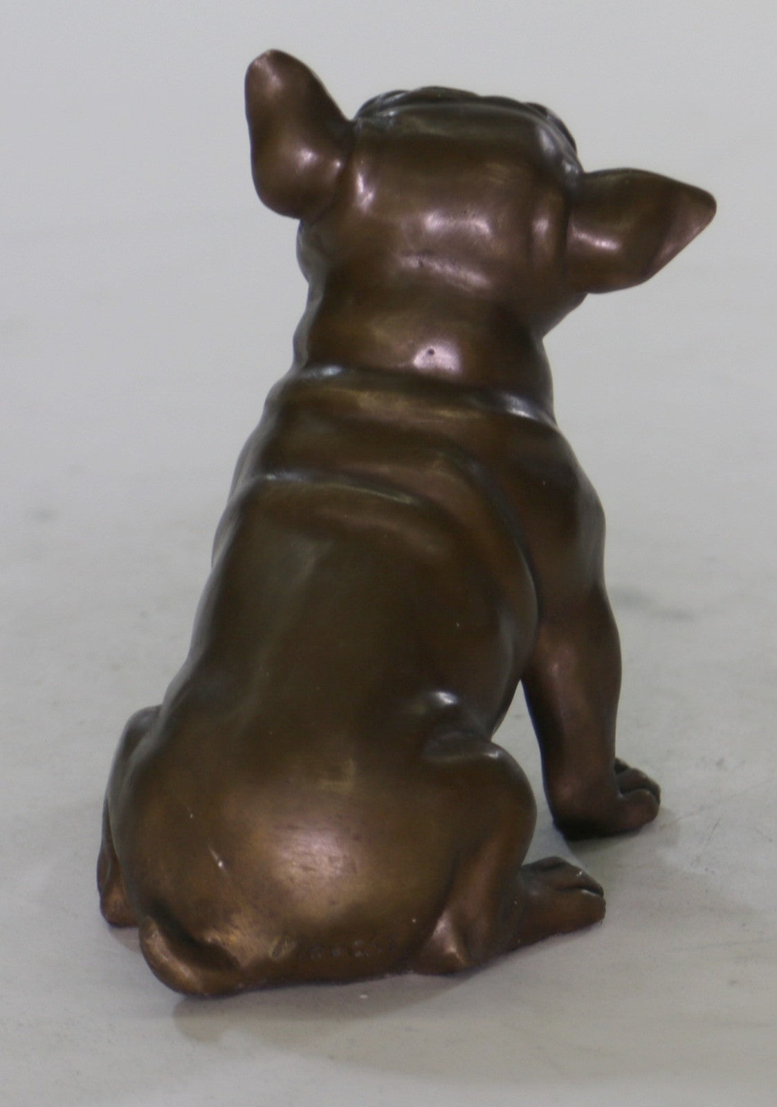 English Bulldog Dog Lover Bronze Statue Sculpture Collectible Figurine Decor Art