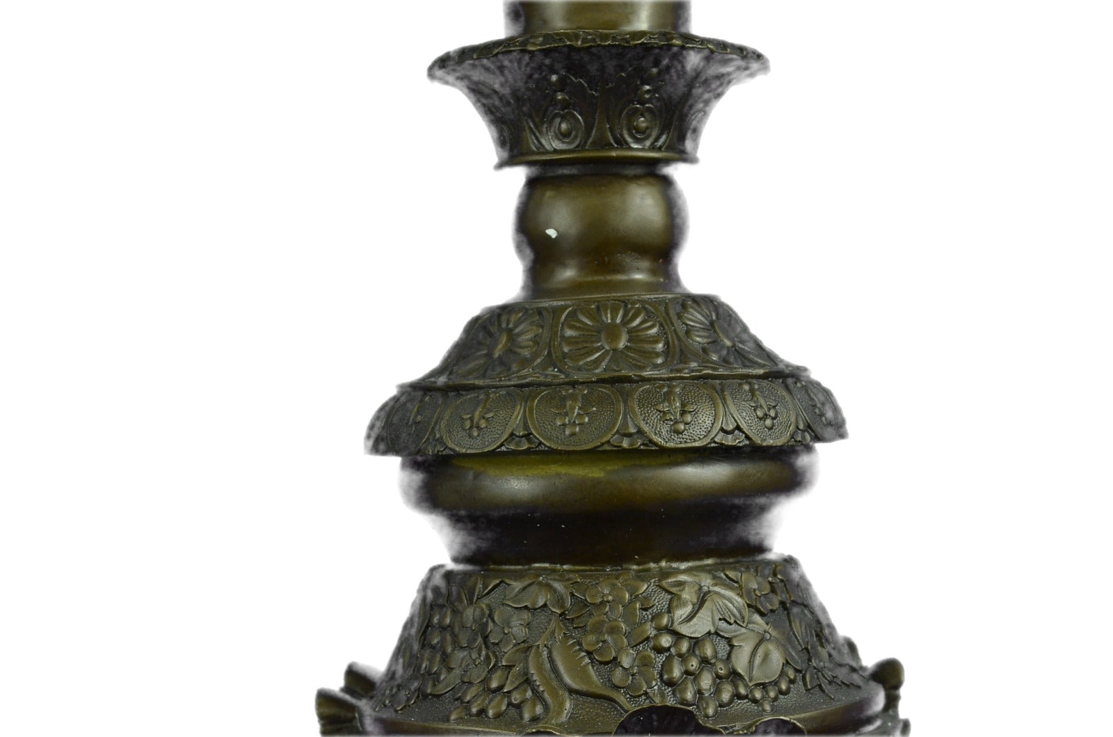 Vintage Style French Mythology Pedestal and Bronze Mercury Statue Home Deco Art
