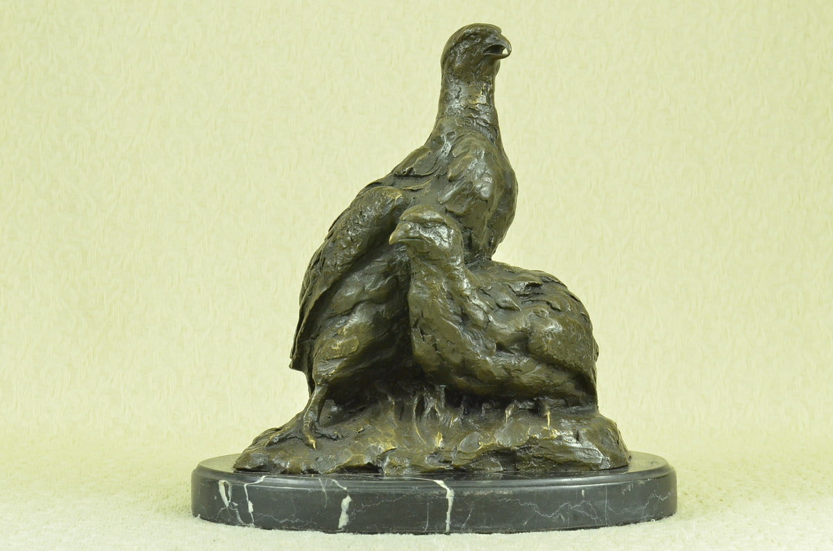 Have one to sell? Sell now Details about  Handcrafted bronze sculpture SALE Eagl