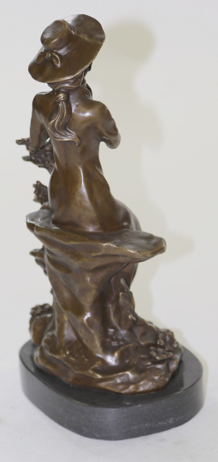 PUPPY LOVE by J.Patoue Fine Arts - Lovely Bronze Sculpture of Young Girl & Dog